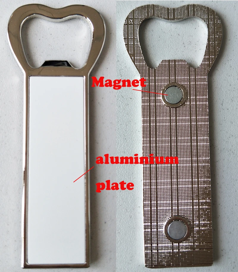 Bottle Opener Blank Sublimation Heat Press Diy Bottle Opener +