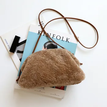 

woman cloud bag hot sale color white style lamb lykj-yx