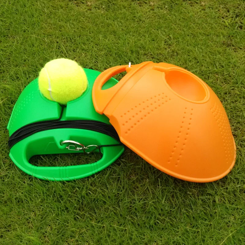 Advanced Single Tennis Training Device with Tennis for Self-learning Rebound Training Special Rubber Band for