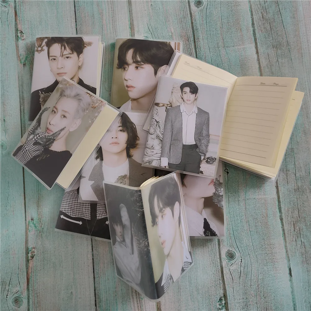 Kpop Got7 Mini notebook Album Dye cover Notepad Diary DIY For wirte high quality HD photo print wholesale | Канцтовары для офиса и