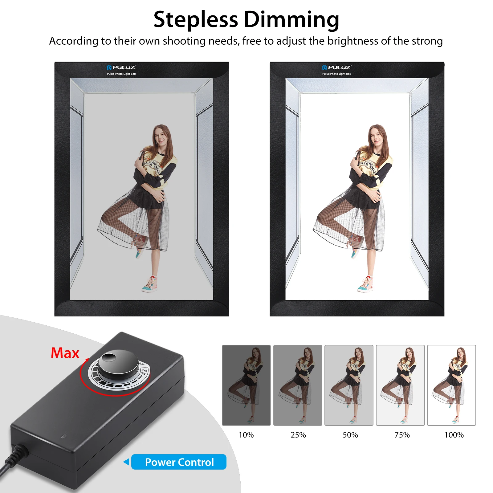 H6a45764e28eb4fef8bdb76c6fb1d4049R Professional 200cm Photo Studio Box 6 LED Light Panels 240W 5500K Model Portrait Apparel Photo Lighting Shooting Tent Kit Mallzona