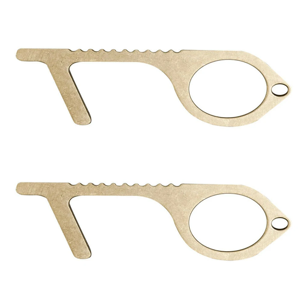 

1/2 Pcs Contactless Door Opener Safety Protection Non-Contact Reusable Press Elevator Button HVR88