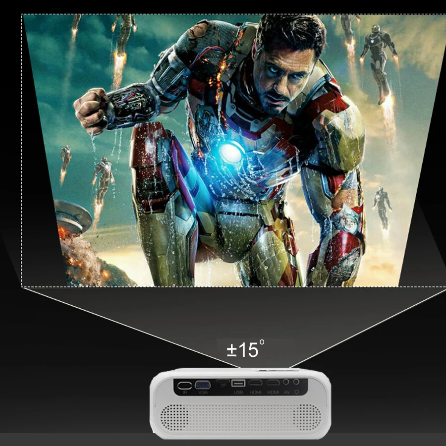 WZATCO E500 720P HD проектор 1280*800 3500 люмен домашнего кинотеатра Android 10 0 дополнительный