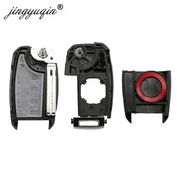 Keyforkess 3/4BT Flip Remote Car Key Shell per Kia Carens Ceed Rio Sportage Optima Sorento Cerato Soul Forte Seltos custodia Fob - Jingyuqin 3 4BT Flip Remote Car Key Shell per Kia Carens Ceed Rio Sportage Optima