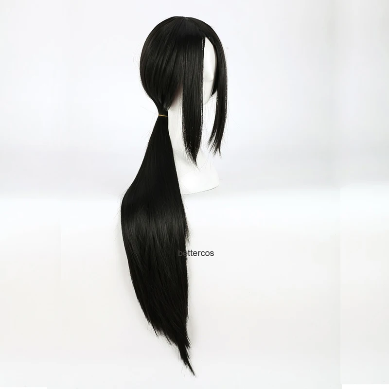 NARUTO Uchiha Itachi Black Cosplay Wig Long Straight Party Wigs 
