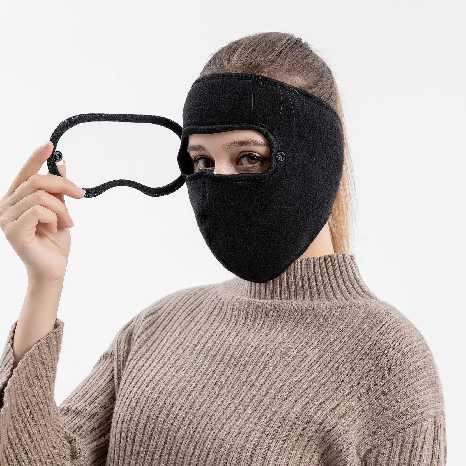Thermal Eye Mask Unisex Winter Ears And Eyes Protection Outdoor Warm Face Mask Reusable Masken Waschbar Mаска Mascarillas 1pc