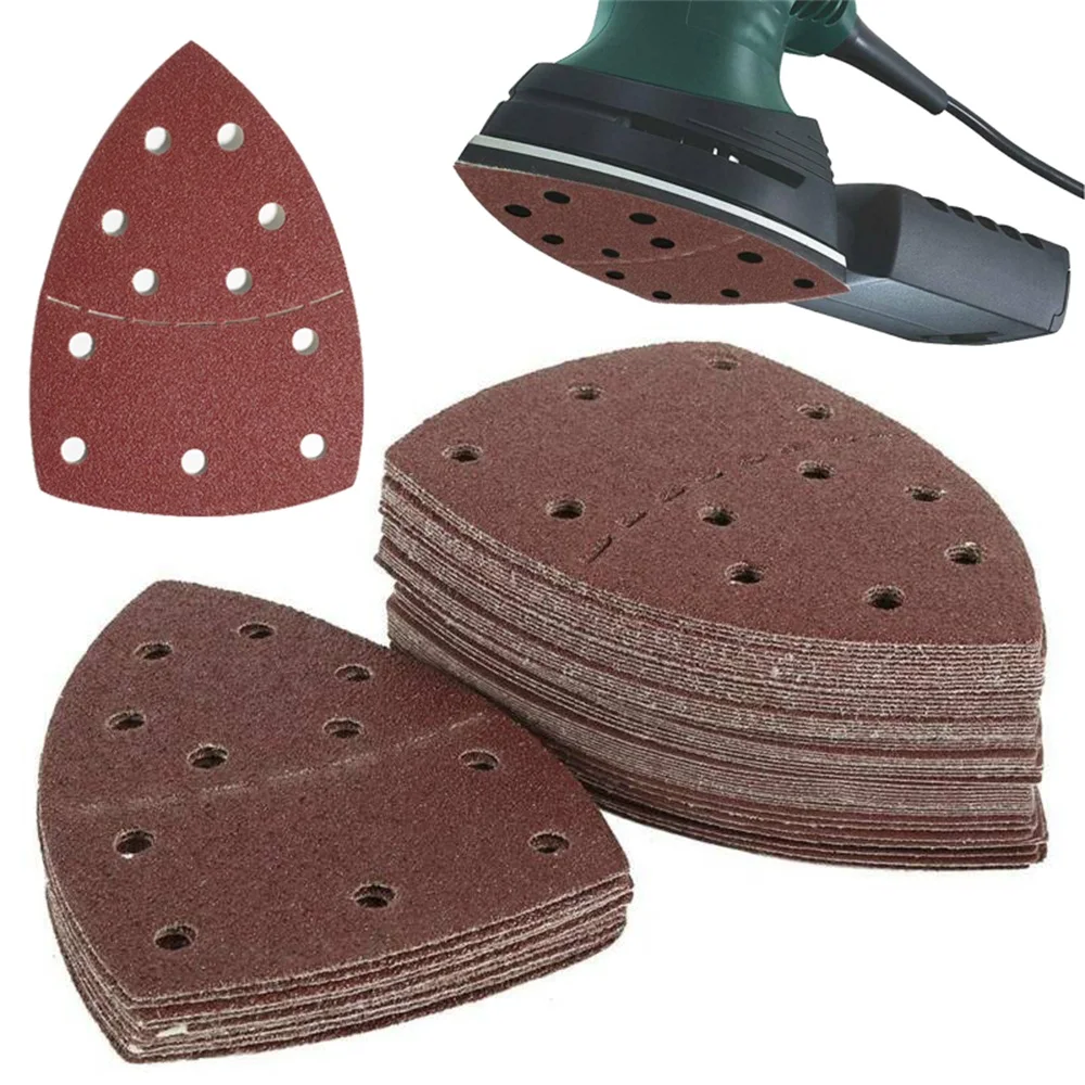 Palm-Pads Sandpaper Mouse Sanding-Sheets Grit 10pcs Discs Detail Home-Tools 40-2000 New-Type