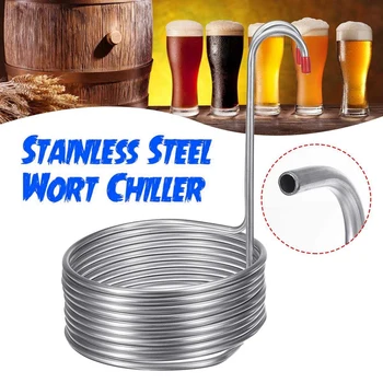 

Immersion Wort Chiller Tube for Home Brewing Super Efficient Wort Chiller Home Wine Making Machine Part 9.52mmx0.5mmx8M