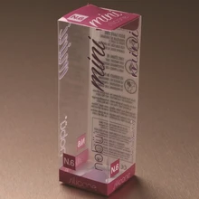 Качественная пластиковая прозрачная коробка из ПЭТ складной ПВХ коробка по конкурентоспособной цене, точечная Прозрачная ПВХ коробка- PX20384