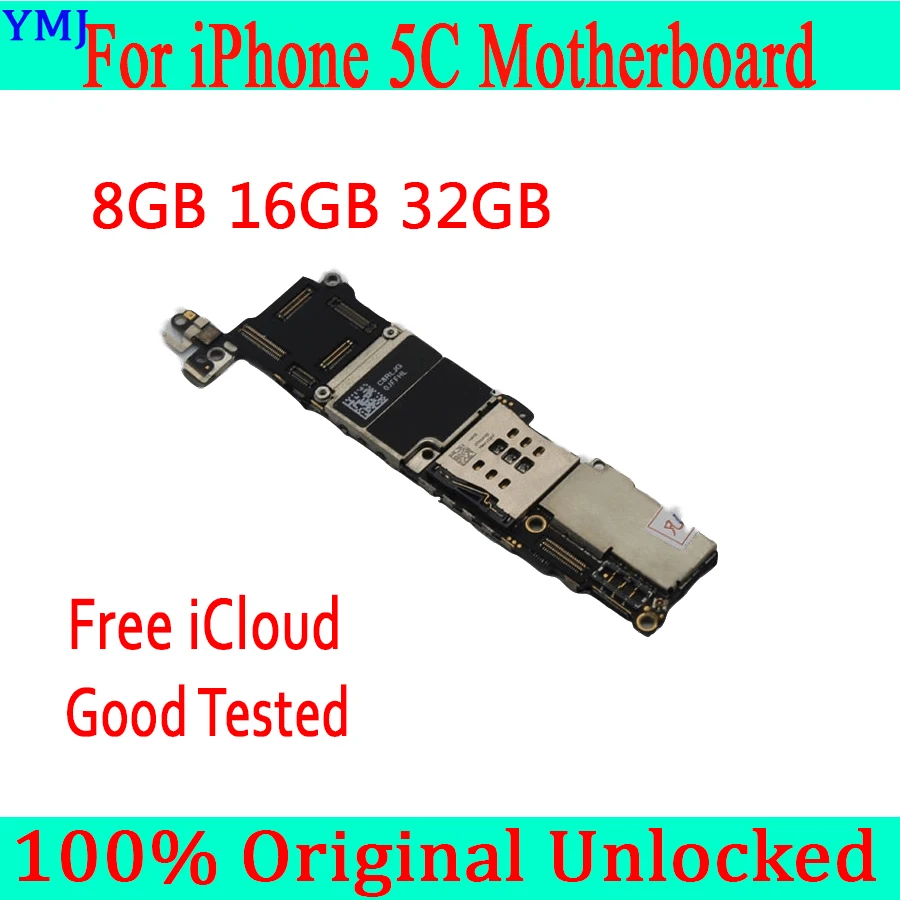 Заводская разблокированная материнская плата для iphone 4 4S 5 5C 5S SE с системой IOS 100%