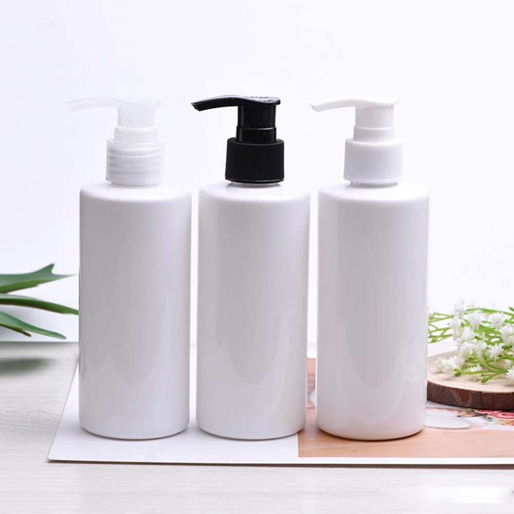 200ml Plastic Refillable Pump Dispenser Bottles For Lotion,massage Oil