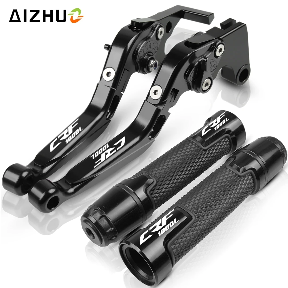 For Honda CRF1000L Africa Twin 2015-2018 2016 2017 CRF 1000 L CNC Aluminum Motorcycle Brake Clutch Lever Handle Grips | Автомобили и