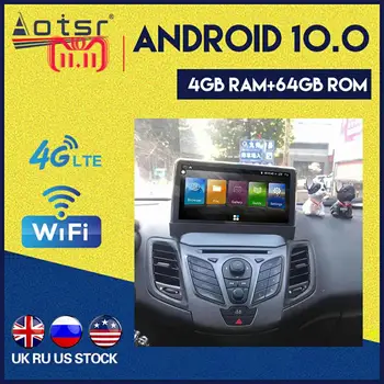 

AOTSR For Ford Ecosport 2009+ Android 10.0 4G LTE WIFI GPS Navigation Car Radio Player Multimedia Player Head Unit DSP Carplay