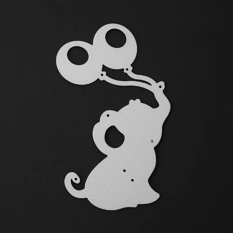 Мультфильм DIY лошадь слон медведь вырезание штампы трафареты скрапбукинга фотоальбом карты бумага тиснение ремесло