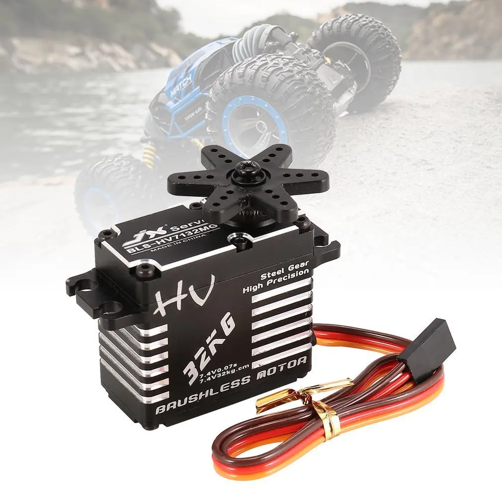 JX BLS HV7132MG 32кг металлический руль цифровой HV бесщеточный сервопривод с высоким