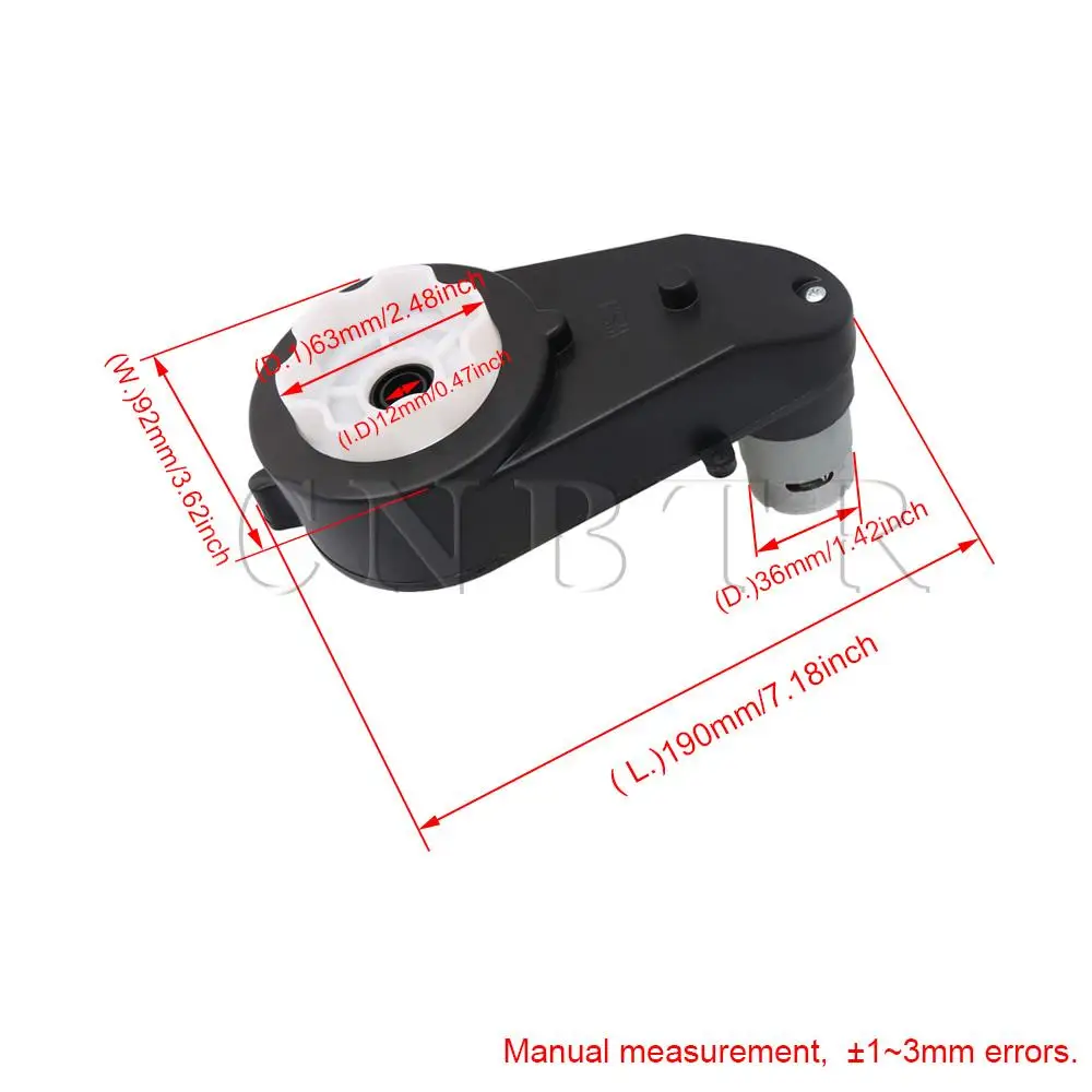 CNBTR 12 В 30000 об./мин редуктор двигателя для детей питание езды на автомобилях мотоциклы RS550 приводной двигатель матч на игрушках