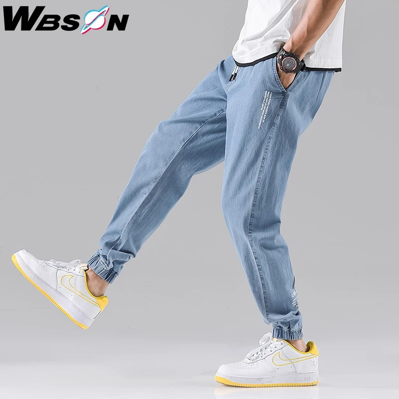 Wbson Jeans Men's Casual Pants Jogging Pants Work Jeans Loose Pants Jeans Homme Men's Gray Jeans SYG2308 Wbson Jeans Men's Casual Pants Jogging Pants Work Jeans Loose Pants Jeans Homme Men's Gray Jeans SYG2308