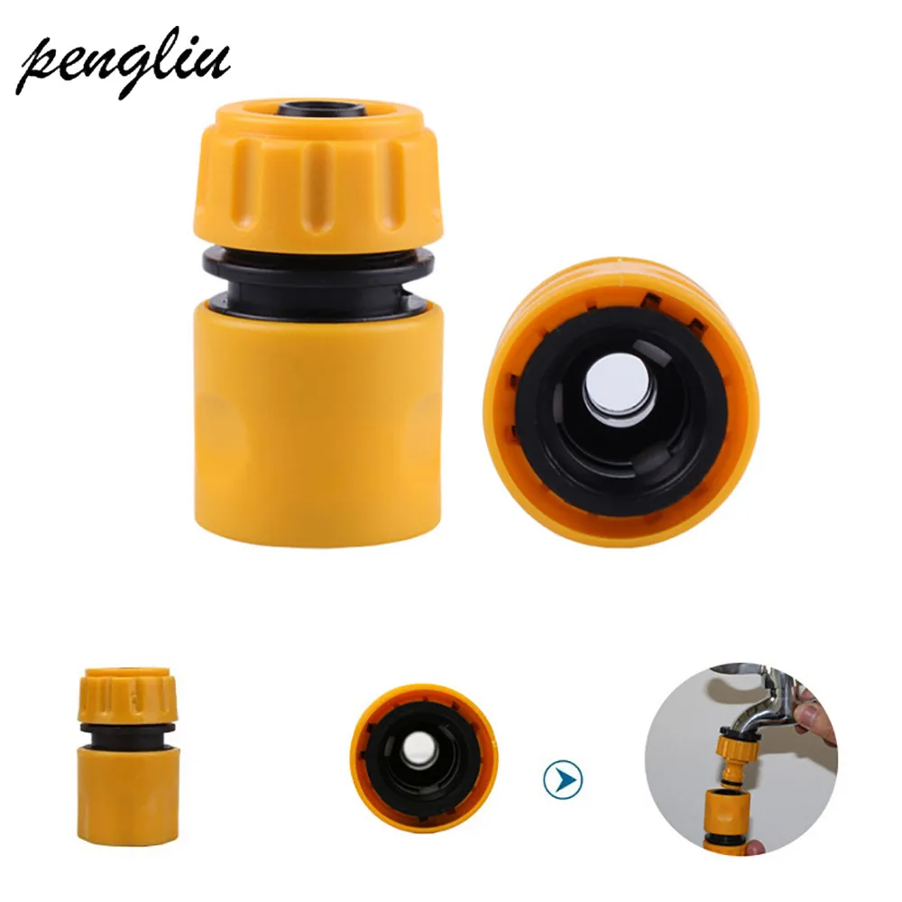 

Quick Connect to 1/2'''' Hose Pipe Fitting Set Standard Connector Universal Garden Supplies Alternative 2pcs-pack IT228