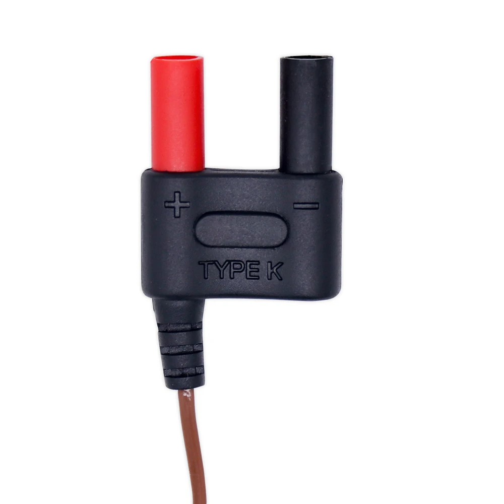 1X For Fluke 80BK-A Type K Multimeter Thermocouple Temperature Probe Cable 