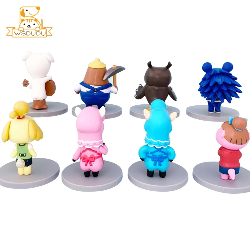 Милые животные пересечение игры Фигурки игрушки KK Isabelle Blathers Reese Mobel Lottie