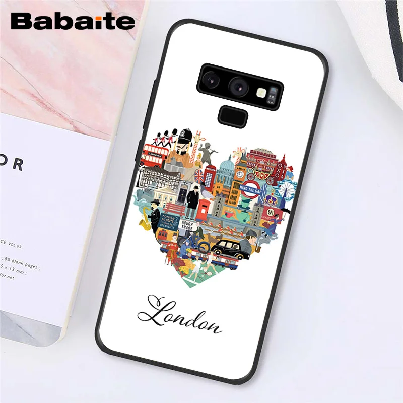 Paris London Eiffel Tower New york Lover Autumn Maple 