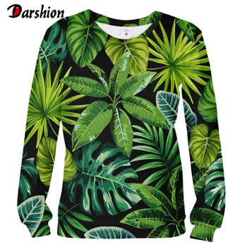 

Banana Leaf Pullovers 3D Men Long sleeve Cool Funny Printed Top Men Novelty Brand Long Sleeve Hot Selling O-neck Tops Drop Ship