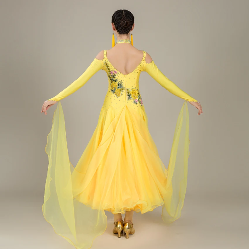 ballroom dance competition dresses standard ballroom dress waltz dance dress for ballroom dancing swing dress long ball gown