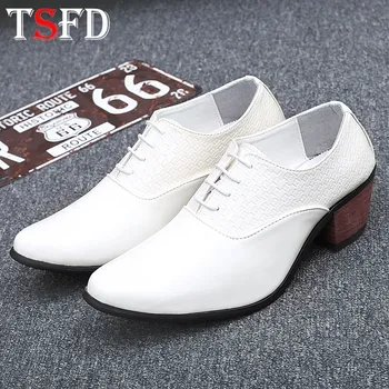

Comfortable Moccasins for Men Sneakers Summer Men's Shoes Office Shoes Men Wedding Shoes Hot Sale Glossy White Slip-on Heels Y1