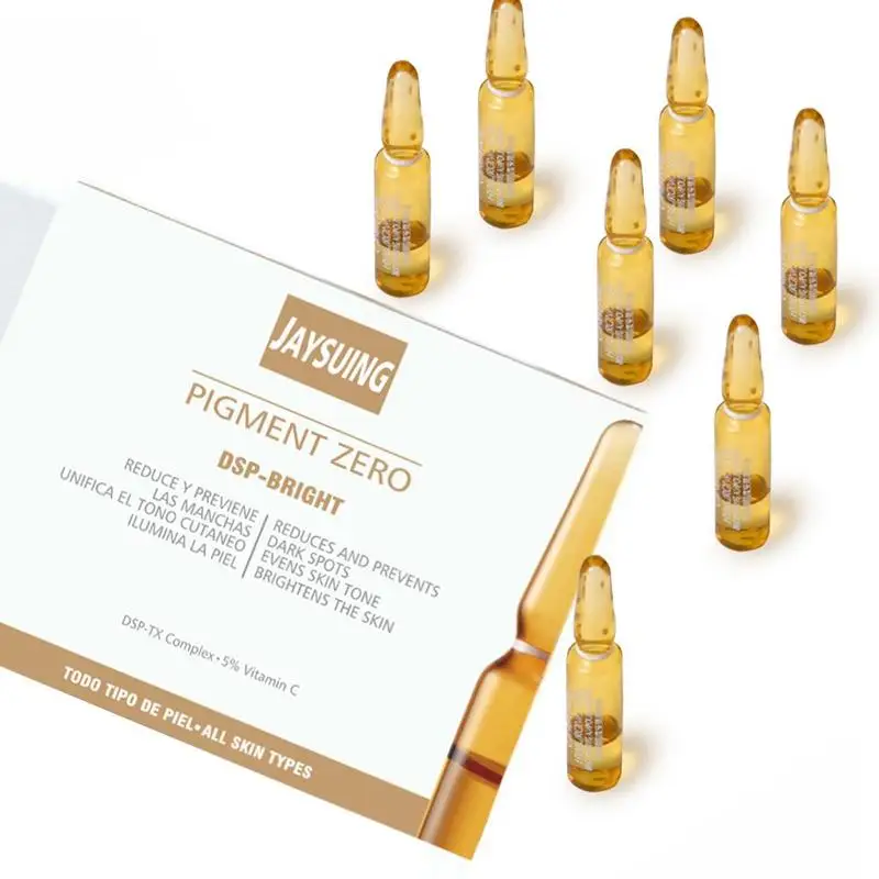 

7x2ml Original Blemish Ampoules Pigment Zero Spots Ampoules Face Freckle Removal Whitening Serum Dropship