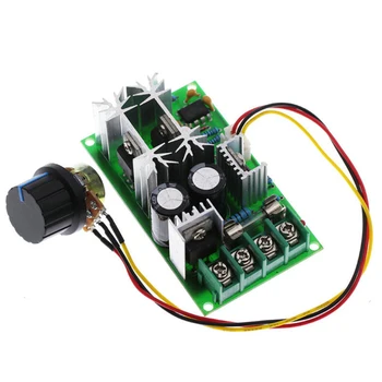 

1PC 20A PWM DC Motor Speed Controller 12V 24V 36V 48V PWM Controller /w Potentiometer Knob Switch