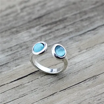 Anslow Merek Vintage Candy Warna Musim Semi Adjustable Cincin Wanita Untuk Anak Perempuan Siswa Anak Terbaik Teman Hadiah LOW0017AR