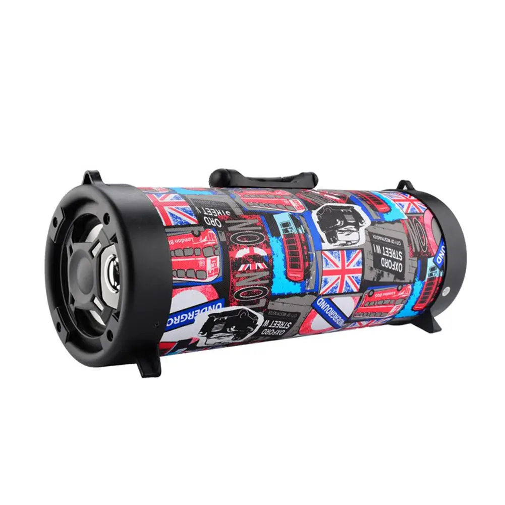 

Outdoor Portable Wireless Bluetooth Speaker Heavy Bass Stereo TF/AUX Loudspeaker Mini Speaker Waterproof Subwoofer