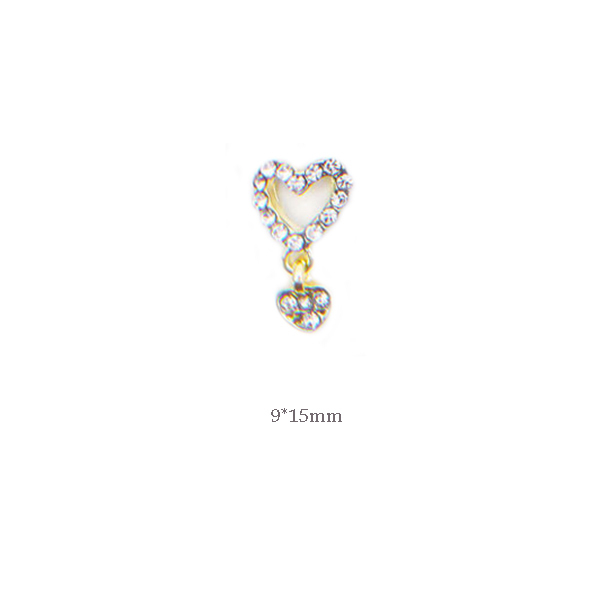 New Design Nail Art Pendants Charms Tassels AB Butterfly Magic Crown Diamonds Luxury Christ Angel Nail Dangle Ornaments 3D
