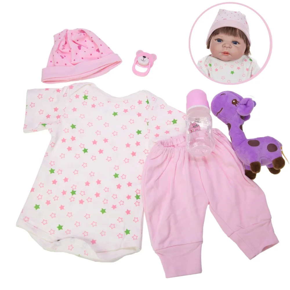 KEIUMI 2" 57 см реалистичные куклы новорожденных красная кожа полный силиконовый корпус коллекционная Девочка Кукла игрушка для детей подарок на день рождения Playmate