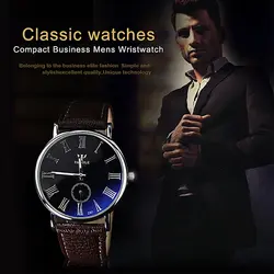 YAZOLE Топ бренд Новая мода ретро серии кварцевые часы Досуг мужское в деловом стиле наручные часы со специальным дизайном Идеальные подарки
