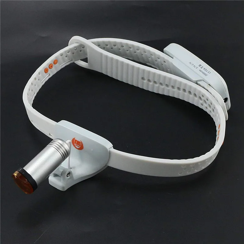 

Ultra-Light Silicone 3W LED Dental Surgical Headlamp Medical Headlight with Filter ENT Stomatology Plastic Surgery Pet Clinic
