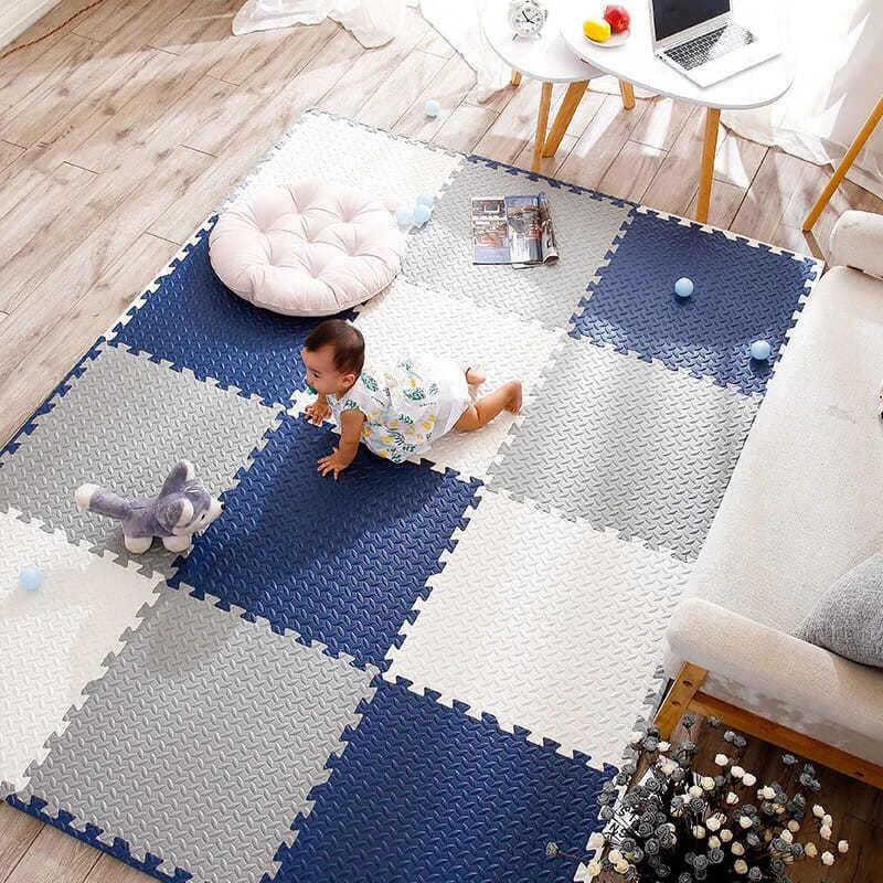 

Mats for Kids Children's Foam Floor Thickening Children's Stitching Crawling Climbing Home Bedroom Living Room Tatami Play Mats