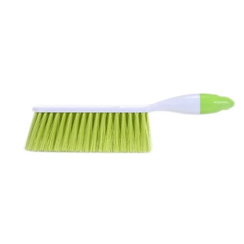 

Bed Sheets Debris Cleaning Brush Soft Bristle Clothes Desk Sofa Duster Small Particles Hair Remover (Green)