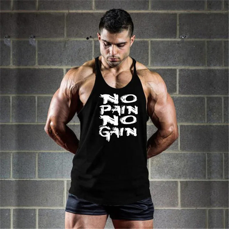 

Brand Clothing Muscle Bodybuilding Stringer Tank Top Mens Fitness Singlets Cotton Sleeveless shirt Workout Sportwear Undershirt