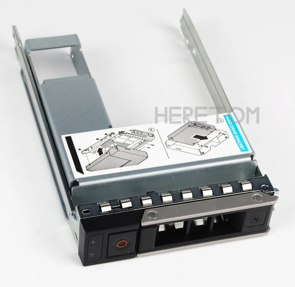 Heretom 2," до 3,5" HDD адаптер диск Caddy лоток для Dell Poweredge R240 R340 корабль@ RU