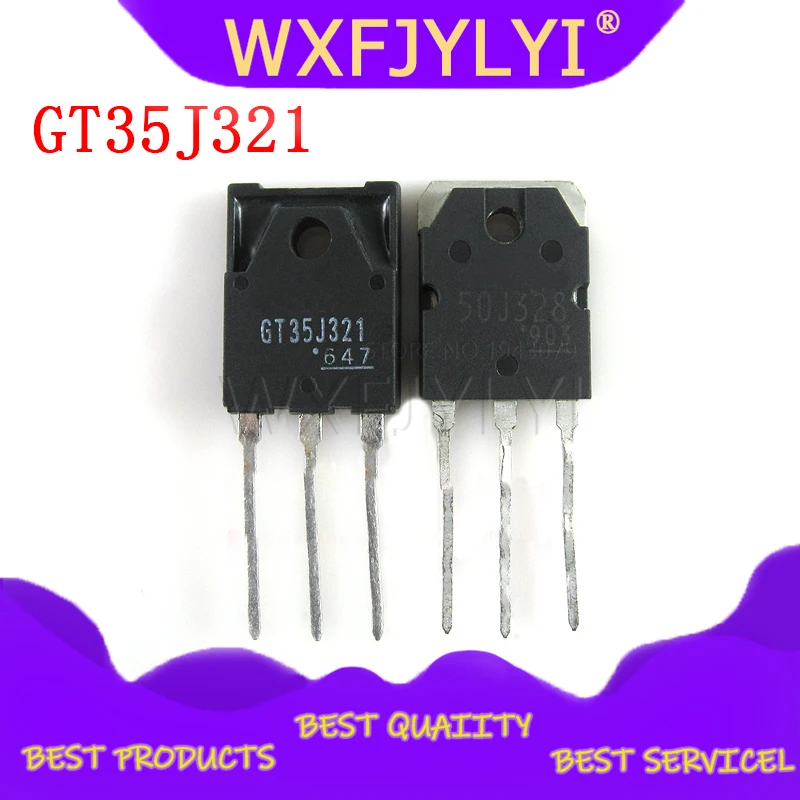 2pcs=1Pairs GT35J321 GT50J327 TO-3P New Original | Электронные компоненты и принадлежности