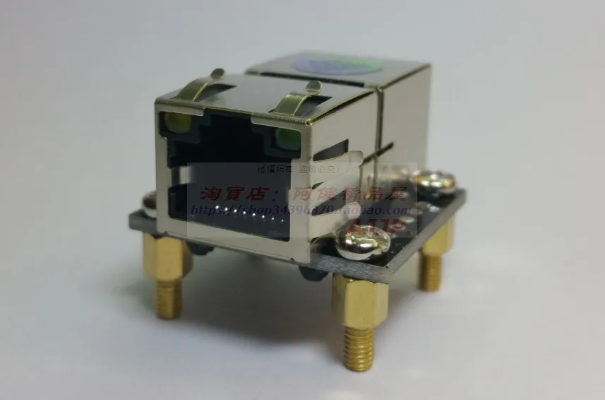 

RJ45 adapter adapter plate network port connector network cable connector straight through network port connector with light