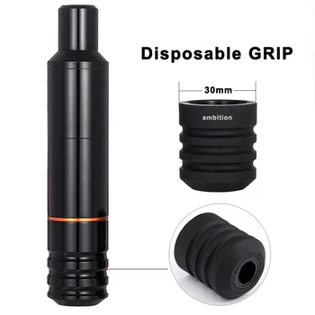 

XNET 25pcs Disposable Grip Compatible Tattoo Pen Cover Compatible for hawk pen XNET wireless machine Tattoo Equipment Accessory