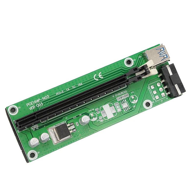 USB 3,0 PCIE Express 1x до 16x удлинитель Riser Board Card Adapter кабель для майнинга