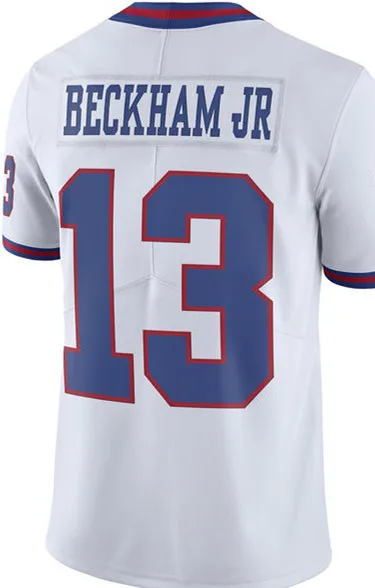 26 Saquon Barkley 13 Odell Beckham Jr 10 Eli Manning 21 Landon Collins Прошитые Логотипы - Цвет: Color Rush