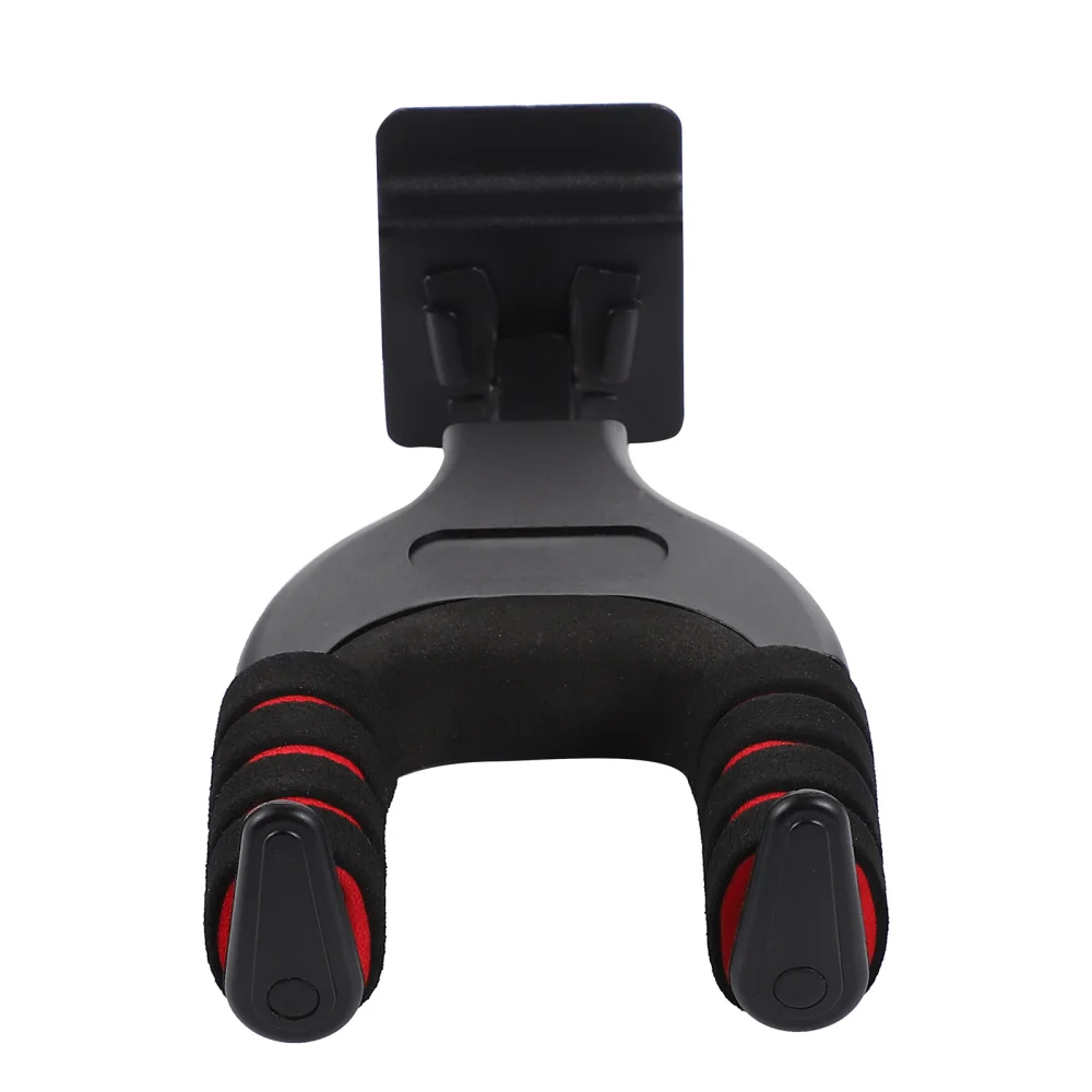 

1pc Acoustic Guitar Holder Self-locking Guitar Hanger Wall Mount Display Rack Wall Guitar Hook for Room Bar Shop Home