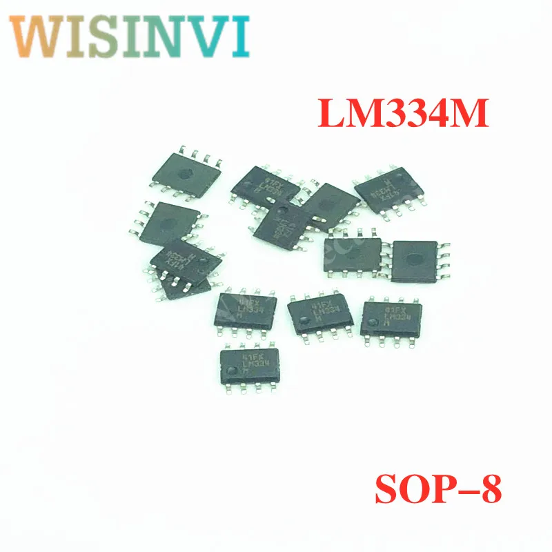 

10 PCS LM334 LM334M LM334MX 334MX SOP8