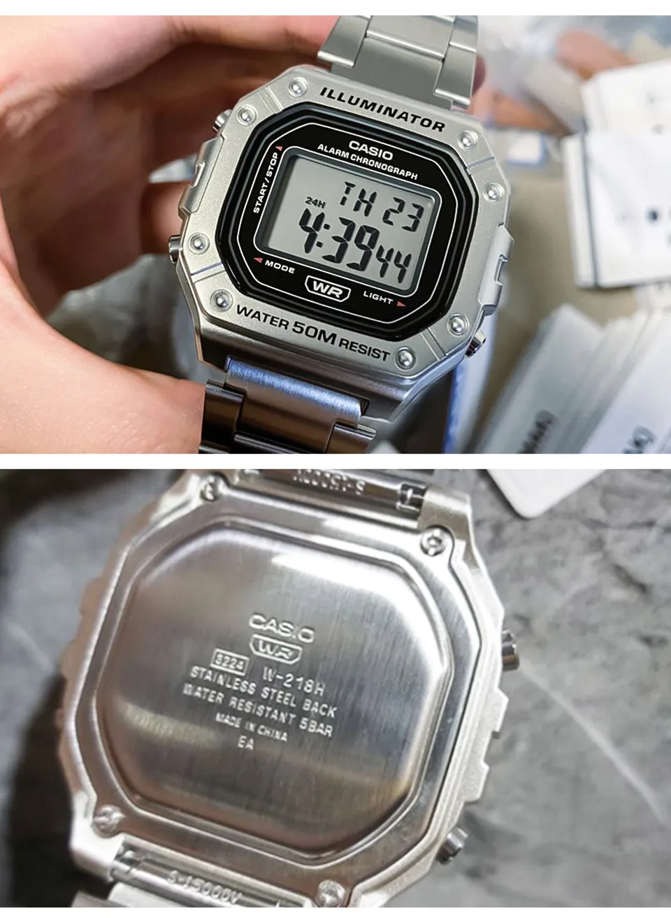 Casio watch wrist watch men top brand luxury set quartz watch men watch Sport Watch relogio masculino часы мужские W-218HD-1A