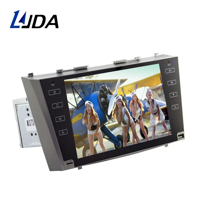 Автомагнитола LJDA с Android 10 0 2 Din для Toyota Camry 2007 2008 2009 мультимедийный плеер стерео