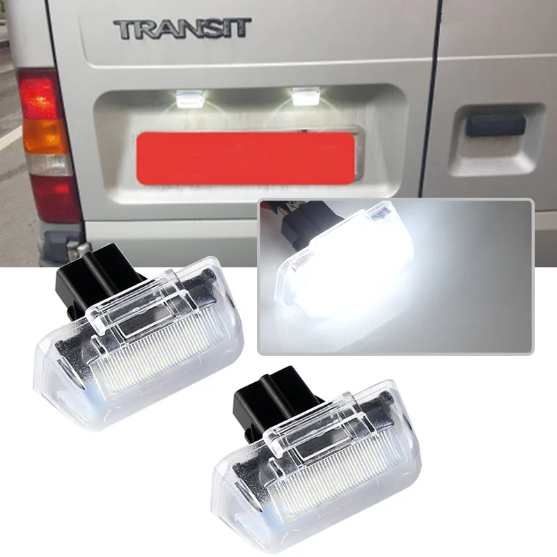 2 шт. светодиодный номерной знак для Ford Transit MK4 MK5 MK6 MK7 1985-2013 Connect 2002-2013 OEM #4388111 |